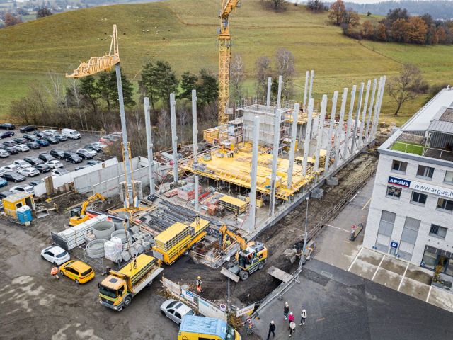 Neubau der Betriebswarte der WLU